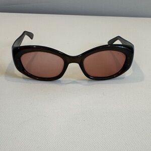 Vintage Gucci Black and Brown womens Sunglasses